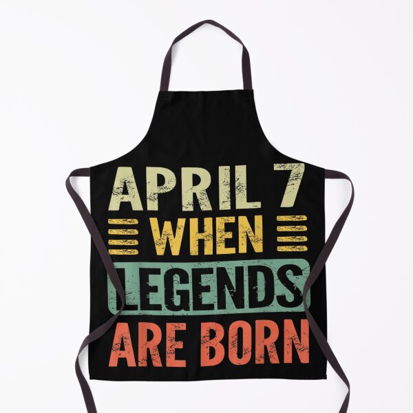 Item preview, Legends are Born On April 7th Vintage Birthday Apr 7 designed and sold by Ali-printshop.