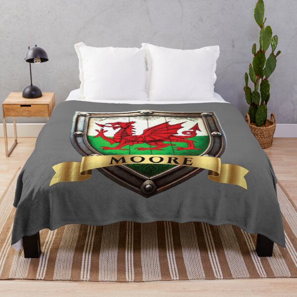 Item preview, Moore Wales National Pride Shield designed and sold by Highlandkings.