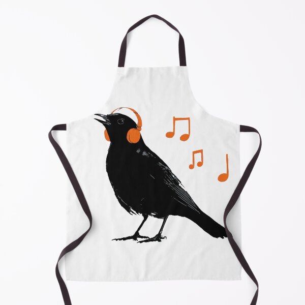 Item preview, Bird jams with headphones designed and sold by anytka.