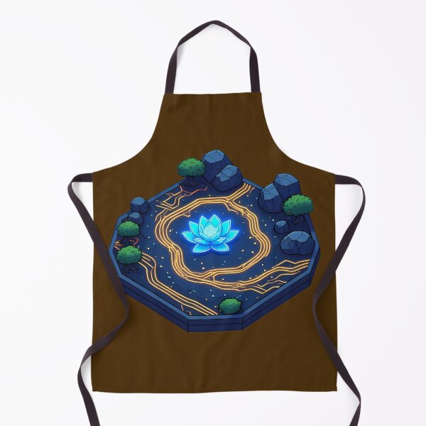 Item preview, Zen Garden Lotus Mandala Gold | Aureus Lotus Mandala - Specimen XER17-j38 designed and sold by Aethereal Labs.