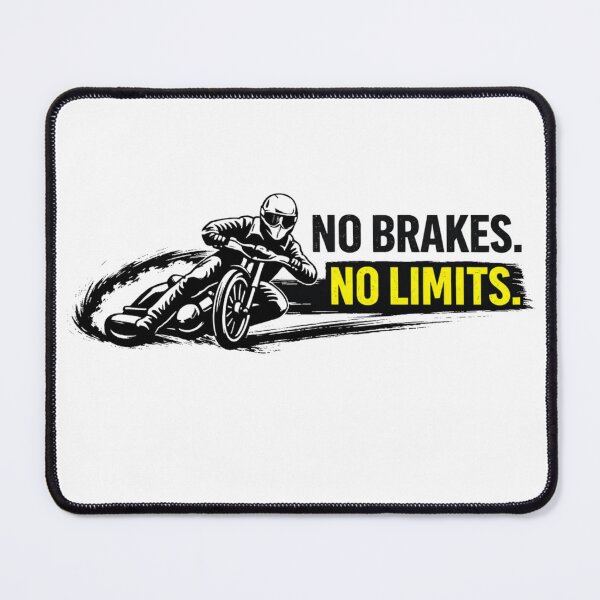 Item preview, No Brakes No Limits Speedway Slide – Dirt Track Racing Shirt designed and sold by Rafael Bee.
