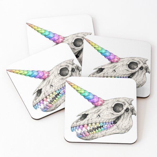 Item preview, Unicorn skull  designed and sold by Anatomical Garden.
