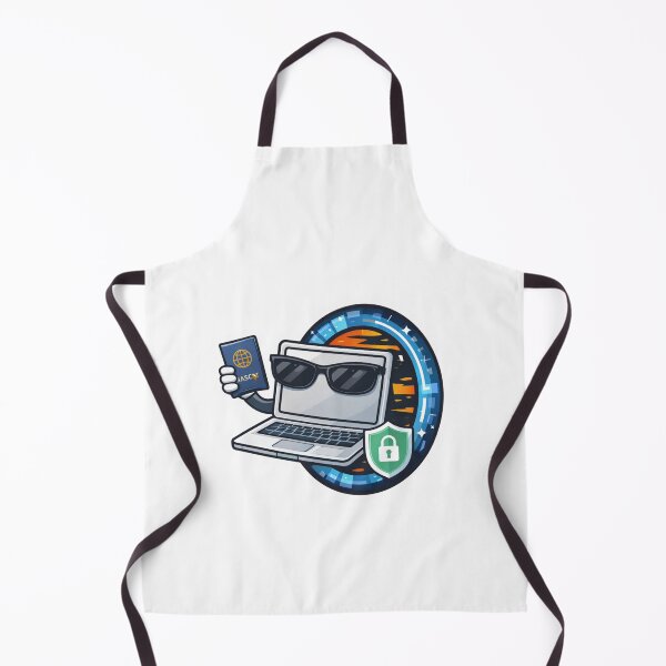 Item preview, Cyber Security Laptop VPN Privacy Digital Nomad Travel Design designed and sold by ZYNORAworld.