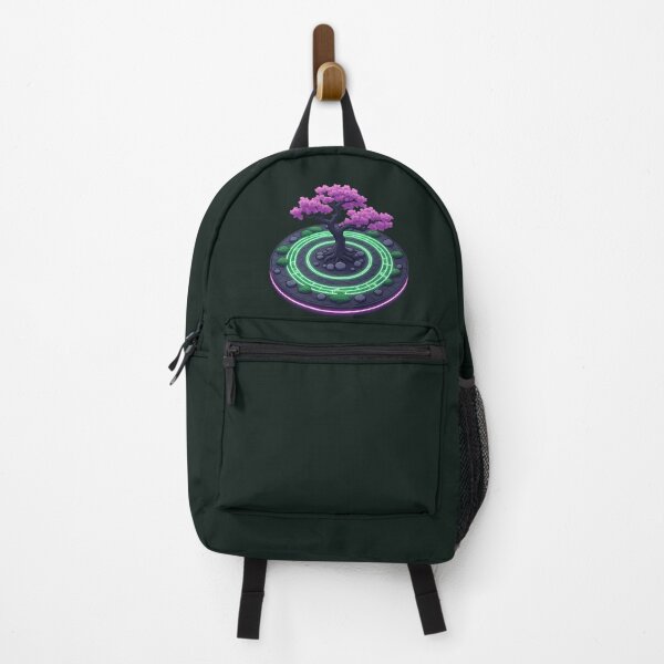 Item preview, Zen Garden Sakura Green Tree | Viridian Sakura Nexus - Specimen XER17-g22 designed and sold by Aethereal Labs.
