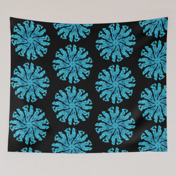 Item preview, Blue Fire Bloom designed and sold by TangleH-art.