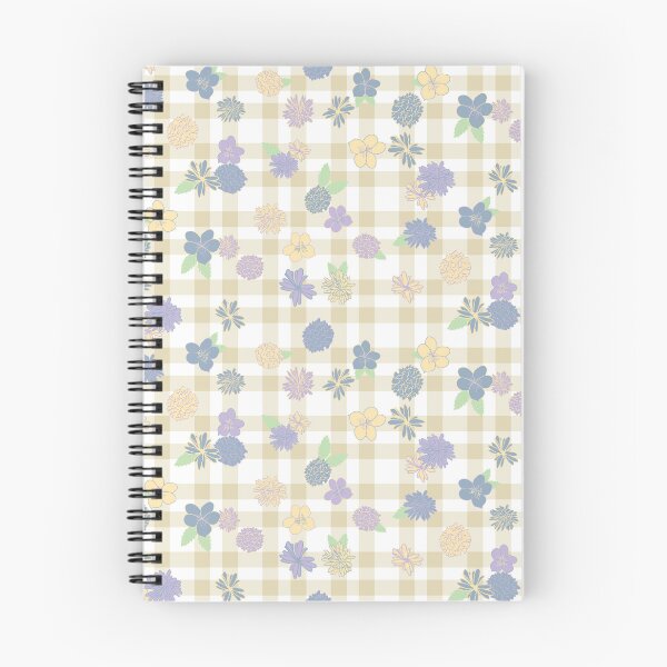 Item preview, Wildflower Plaid -  wildflower - Gold designed and sold by Stephanie Fiona Design.
