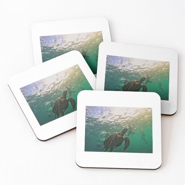Item preview, Swimming with turtle designed and sold by Agape88.
