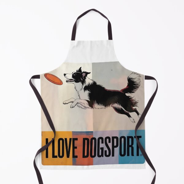 Item preview, I Love Dogsport – Border Collie Frisbee Dog Lover Design designed and sold by ArcticFoxStudio.