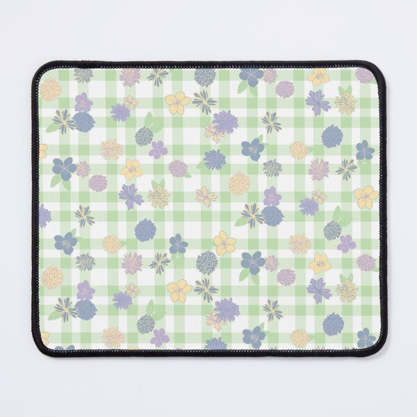 Item preview, Wildflower Plaid wildflower - - green designed and sold by Stephanie Fiona Design.