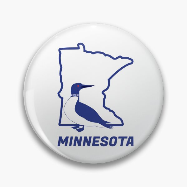 Item preview, Minnesota - Loon & Map outline designed and sold by gd19.