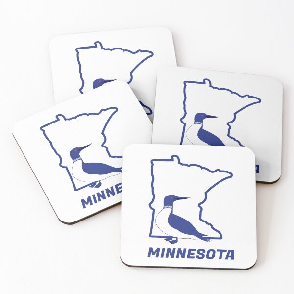 Item preview, Minnesota - Loon & Map outline designed and sold by gd19.