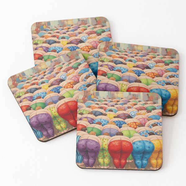 Item preview, Butts 2; Hide and Seek designed and sold by NickWhittleArt.
