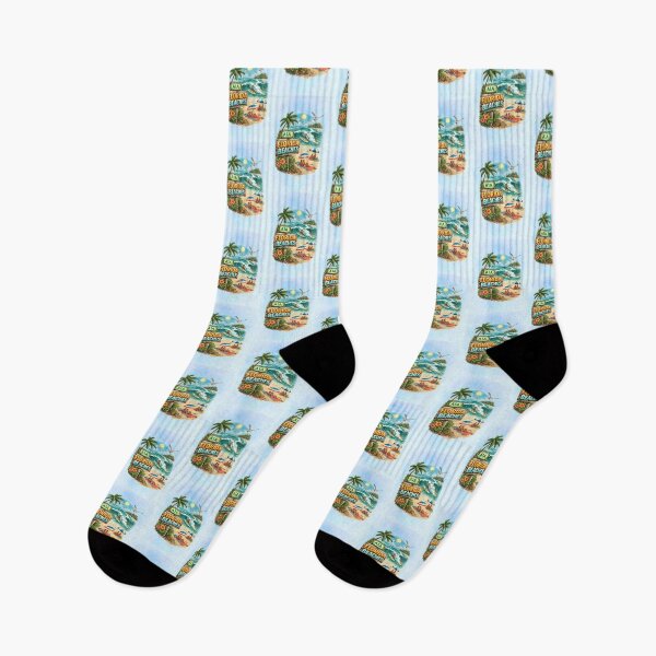 Item preview, A1A Florida Beaches Vintage Surf Scene – Retro Coastal Highway Ocean Lifestyle Design designed and sold by MysticOzzy.