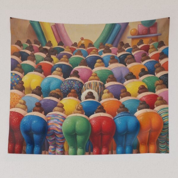 Item preview, Butts 3; Gym Class designed and sold by NickWhittleArt.