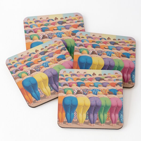 Item preview, Butts 4; Unisex Leggings  designed and sold by NickWhittleArt.