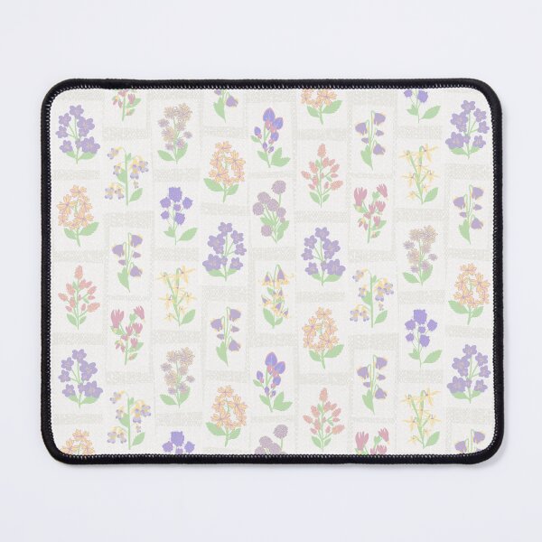 Item preview, Flower bunches - wildflower  - white designed and sold by Stephanie Fiona Design.