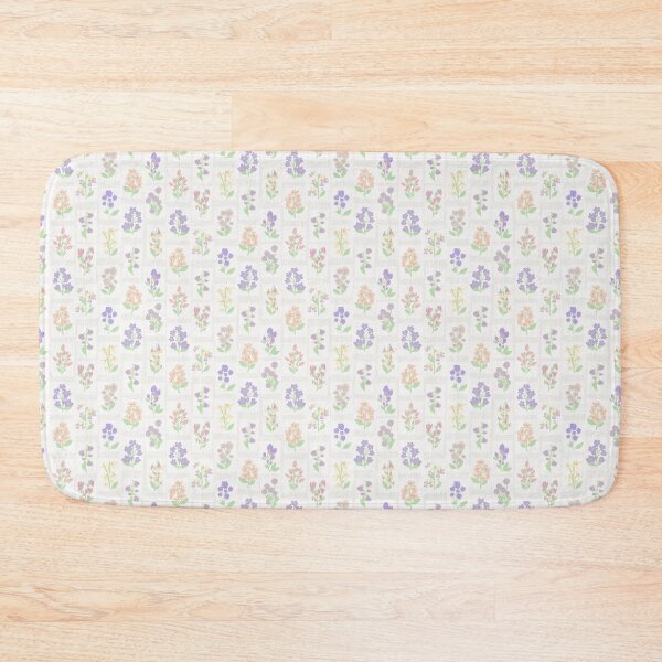 Item preview, Flower bunches - wildflower  - white designed and sold by Stephanie Fiona Design.