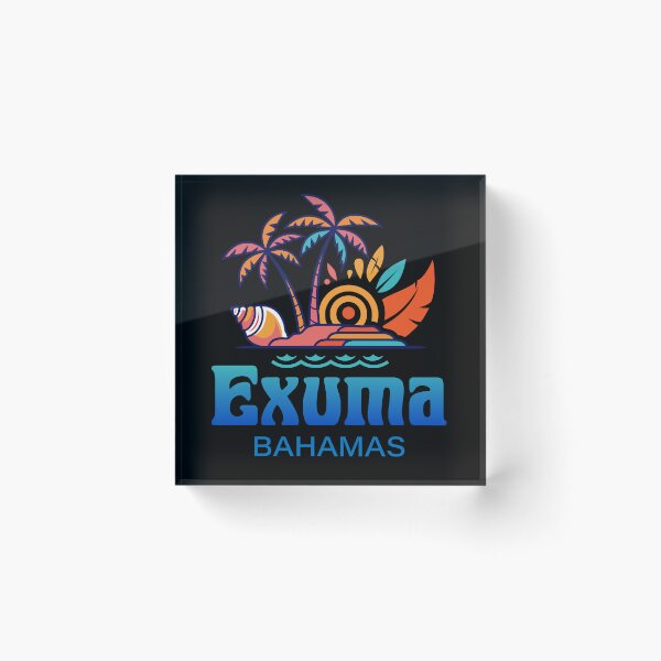 Item preview, Exuma Bahamas Caribbean Paradise  designed and sold by NPStudio.