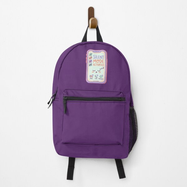 Item preview, Silent Mode Activated Introvert Funny Anti Social Phone Design designed and sold by Quiet Mode Studio.