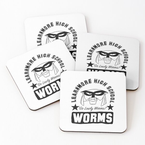 Item preview, Funny Worm Mascot School  designed and sold by DexertimaArt.