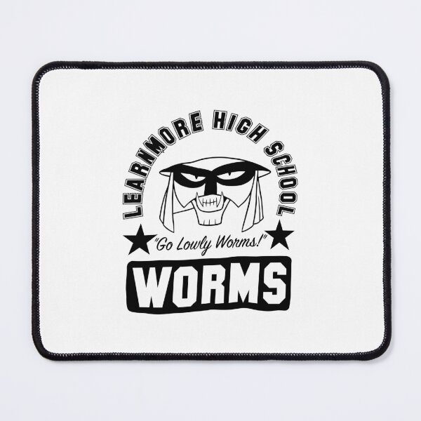 Item preview, Funny Worm Mascot School  designed and sold by DexertimaArt.