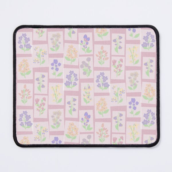 Item preview, Flower bunches - wildflower - pink designed and sold by Stephanie Fiona Design.