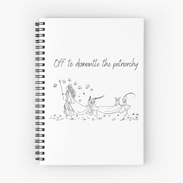 Item preview, Off to dismantle the patriarchy  designed and sold by JoTheReader.