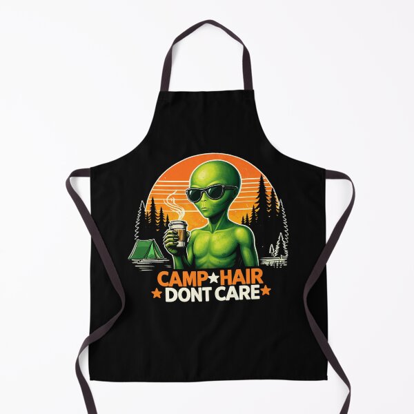 Item preview, Camp Hair Don't Care Camping designed and sold by Kladhadredo.