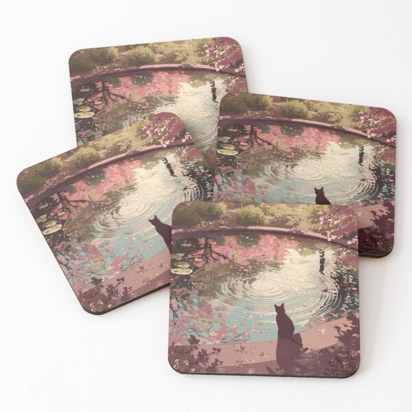 Item preview, Reflections in Bloom – Quiet Spring Pond designed and sold by JLCableStudio.