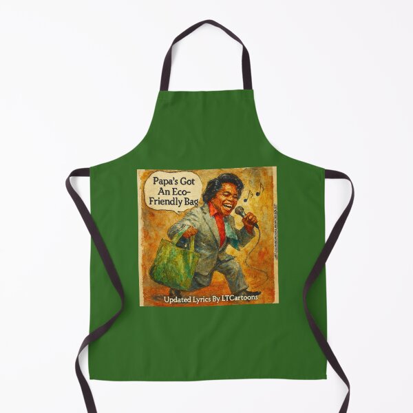 Item preview, Papa’s Got an Eco‑Friendly Bag – Musical Parody Cartoon designed and sold by Rick London Gifts.