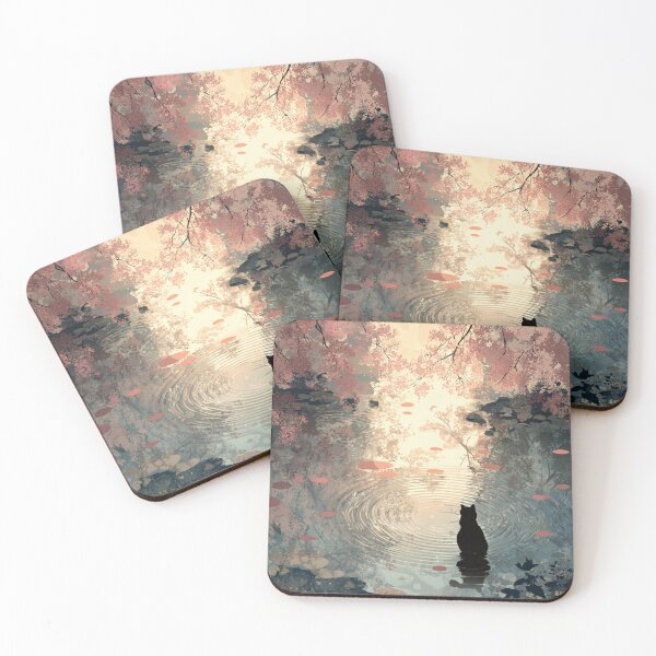 Item preview, Reflections in Bloom – Quiet Spring Pond designed and sold by JLCableStudio.