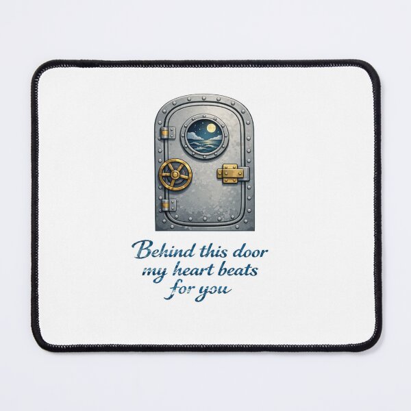 Item preview, Behind this door my heart beats for you designed and sold by Atelierby-Anita.