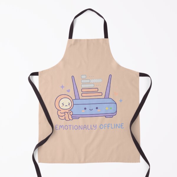 Item preview, Emotionally Offline Introvert Funny Social Battery Design designed and sold by Quiet Mode Studio.