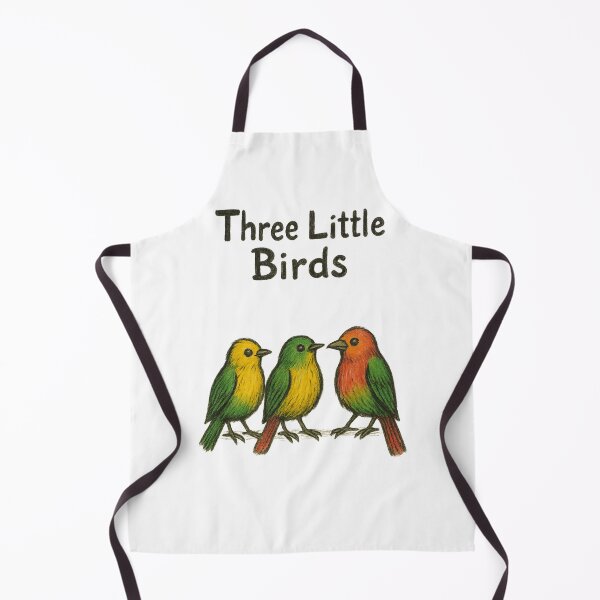 Item preview, Three Little Birds Rasta Art – Colorful Reggae Birds Illustration Inspired by Bob Marley's Three Little Birds – Vibrant Peace & Positivity Design designed and sold by Donsean22.