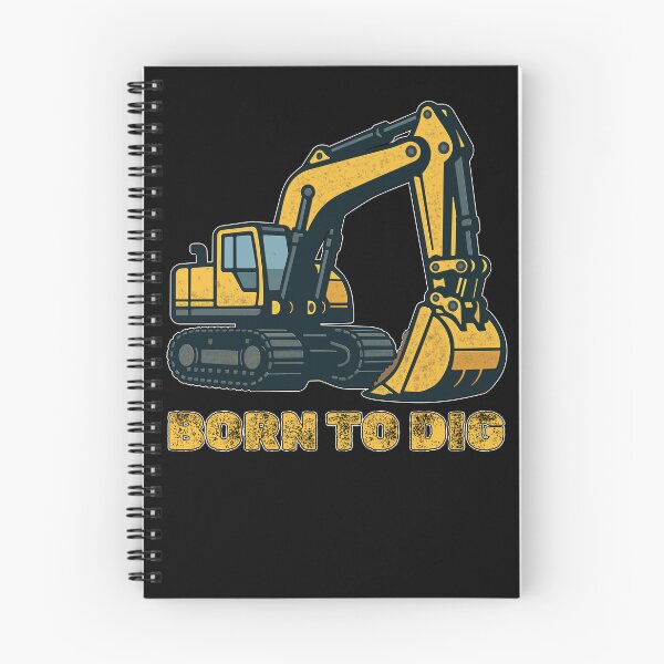 Item preview, Excavator - Born to Dig designed and sold by MattC_Design.