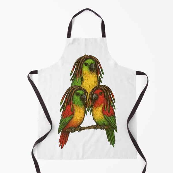 Item preview, Three Little Birds Rasta Art – Colorful Reggae Birds Illustration Inspired by Three Little Birds – Vibrant Peace & Positivity Design designed and sold by Donsean22.