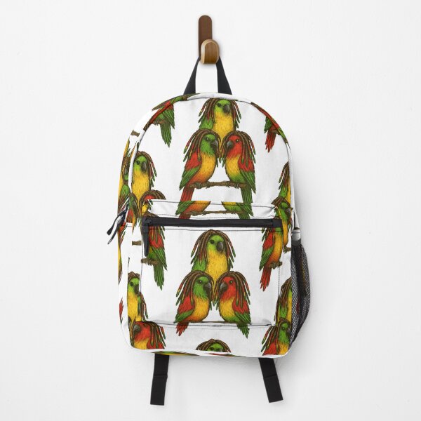 Item preview, Three Little Birds Rasta Art – Colorful Reggae Birds Illustration Inspired by Three Little Birds – Vibrant Peace & Positivity Design designed and sold by Donsean22.
