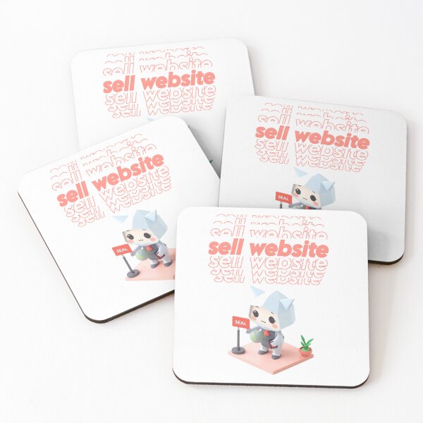 Item preview, Sell Website Sticker – Business Promotion Vinyl Decal for Laptop, Car, Phone | Waterproof Branding Sticker  designed and sold by Art Wave Studio.