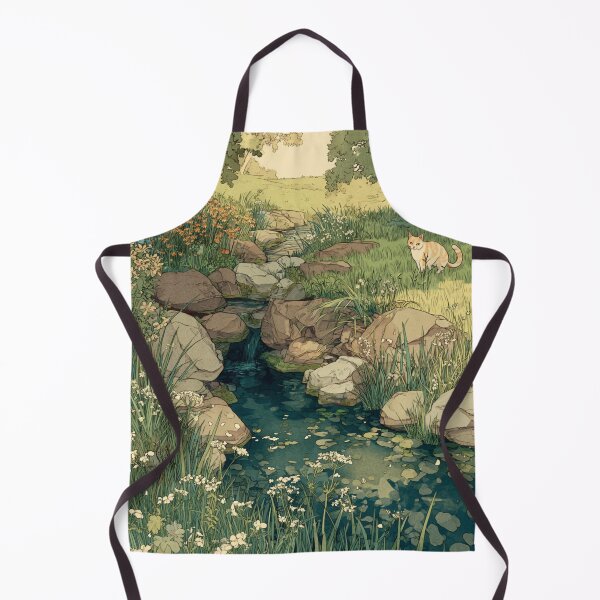 Item preview, Whispering Meadow Stream – Sunlit Calm designed and sold by JLCableStudio.