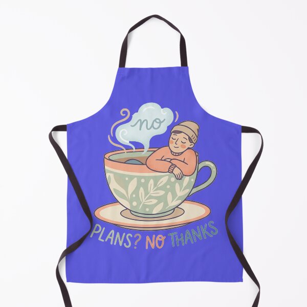 Item preview, Plans No Thanks Introvert Cozy Funny Stay Home Design designed and sold by Quiet Mode Studio.