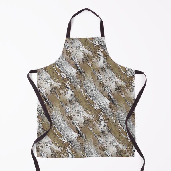 Item preview, Horizontal Gunge Abstract in Beige Brown designed and sold by Artistestella.