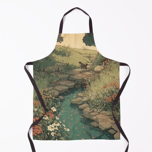 Item preview, Whispering Meadow Stream – Sunlit Calm designed and sold by JLCableStudio.