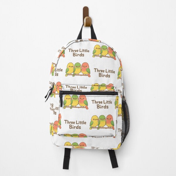 Item preview, Three Little Birds Rasta Art – Cute Colorful Reggae Birds Illustration Inspired by Bob Marley's Three Little Birds – Vibrant Peace & Positivity Kawaii Design designed and sold by Donsean22.