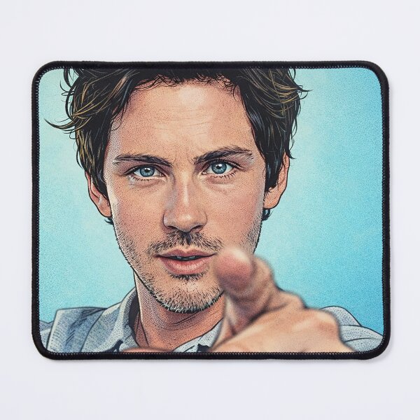 Item preview, Actor Logan Lerman (fan art) designed and sold by PopCultureAndStuff.