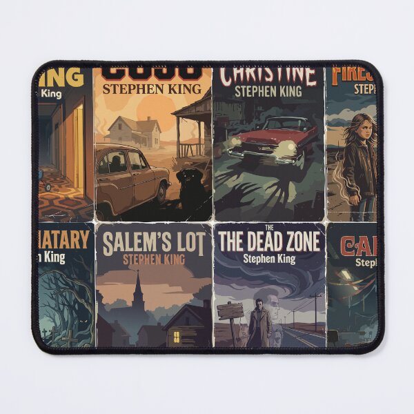 Item preview, Stephen King Book Cover Montage designed and sold by tigrootiger.