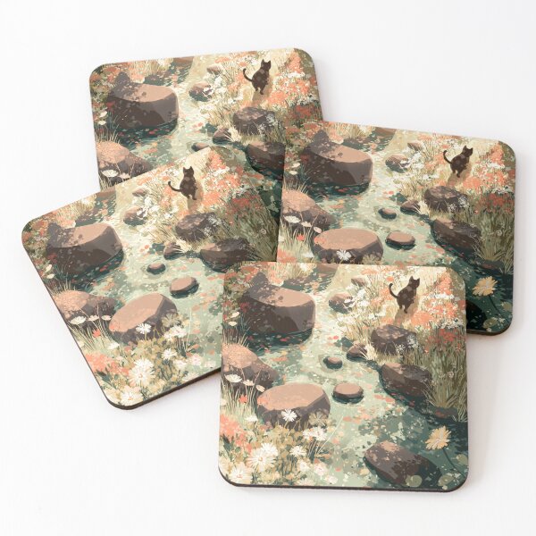 Item preview, Whispering Meadow Stream – Sunlit Calm designed and sold by JLCableStudio.