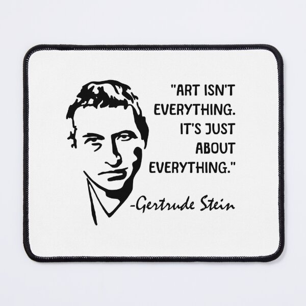 Item preview, Gertrude Stein Portrait and Quote designed and sold by Unhinged Heather.