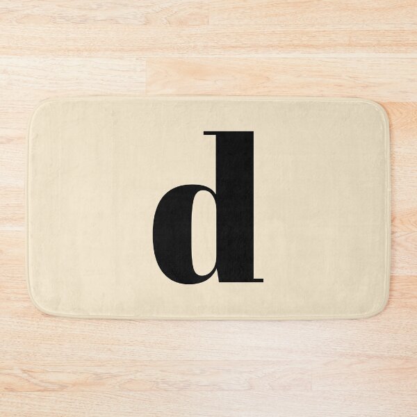 Item preview, Letter D Monogram Phone Case Minimalist Aesthetic Gift for Her, Modern Script Letter D Blanket Cozy Gift for Girls, Letter D Typography Journal Aesthetic Graduation Gift Idea designed and sold by Noe Mill.
