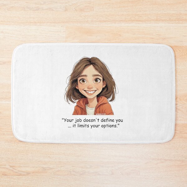 Item preview, "Your job doesn't define you ... it limits your options." - Lumi @ spunkyZeST designed and sold by spunkyZeST.