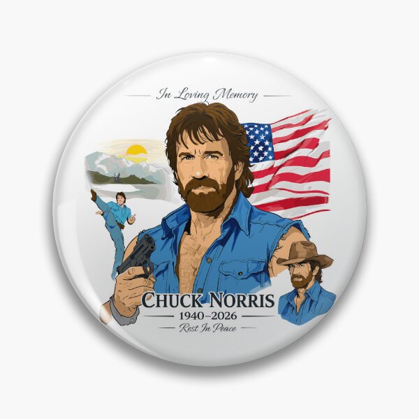 Item preview, Chuck Norris Legend — Vintage 80s Style designed and sold by Krasnovaovaova.